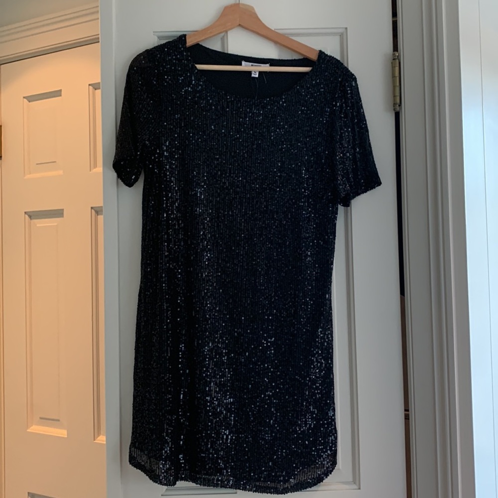 Black Sequins dress